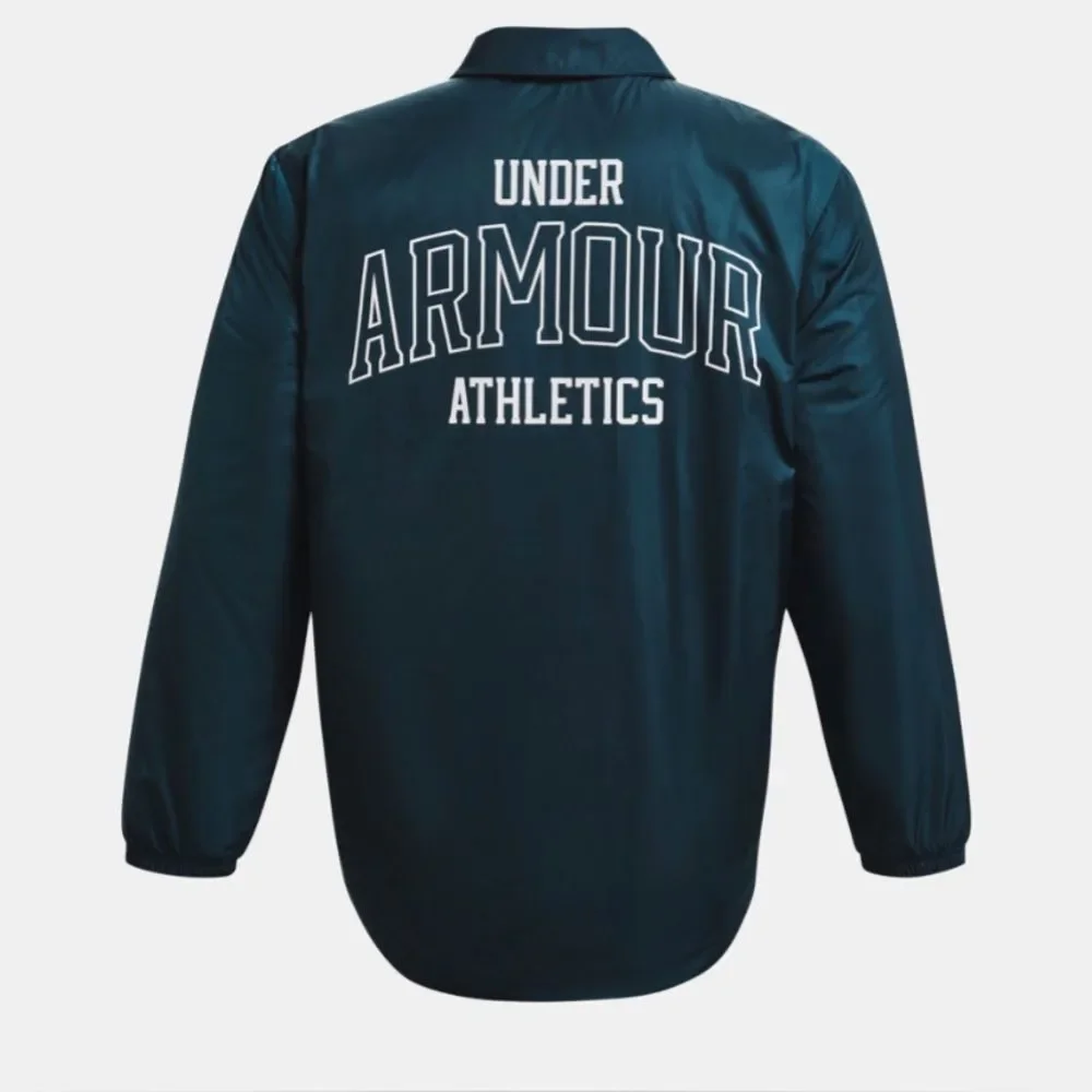 NWT Men’s Under Armour Athletics Teal Loose Fit Jacket Size Large Casual Sporty